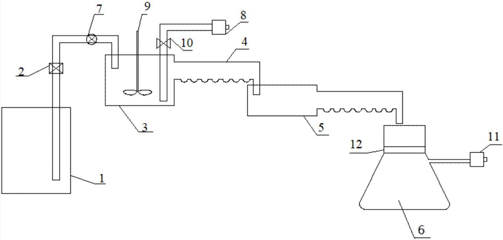 Micro-plastic floatation separation device and application thereof