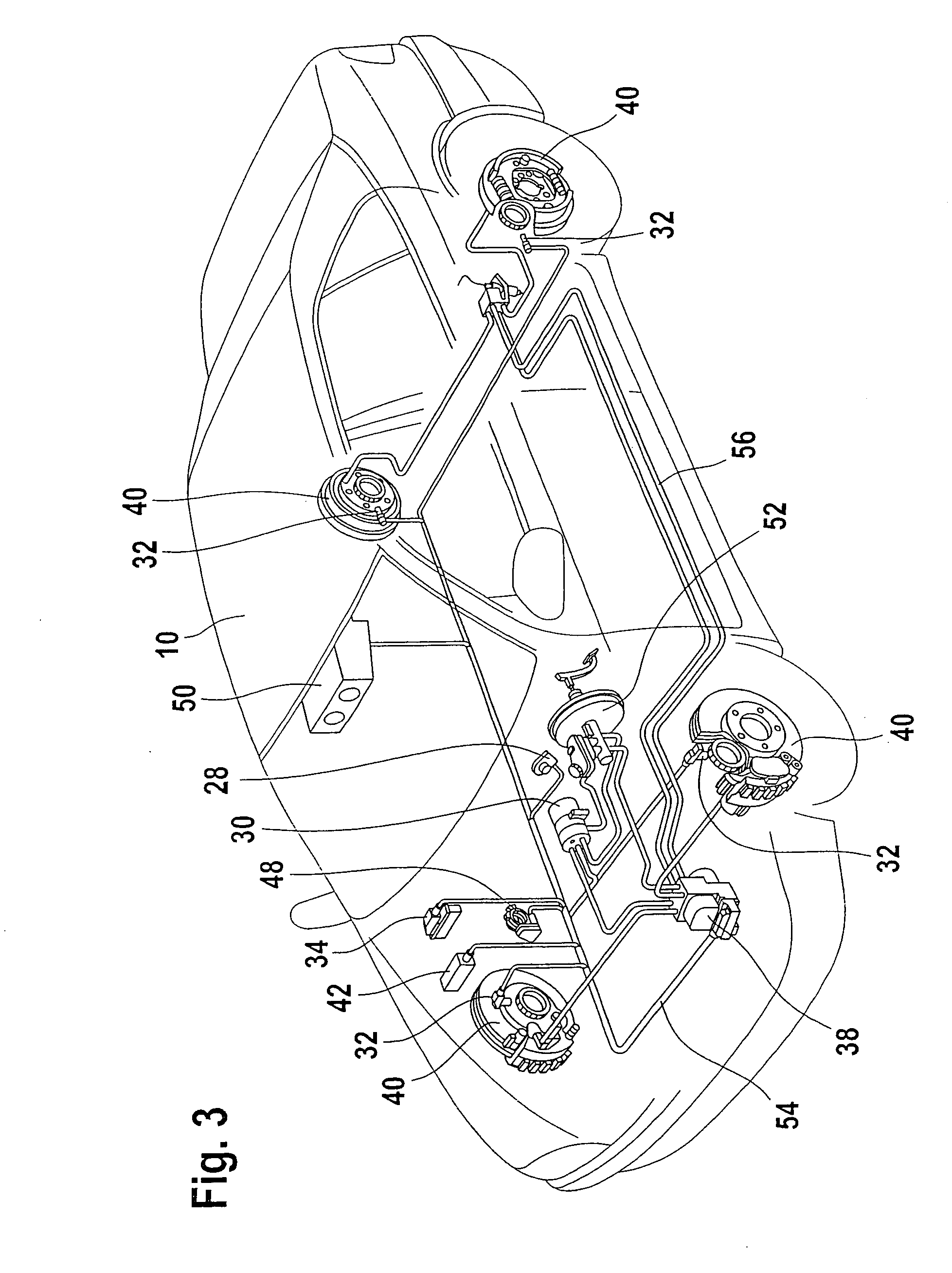 Controlling vehicle dynamics through the use of an image sensor system