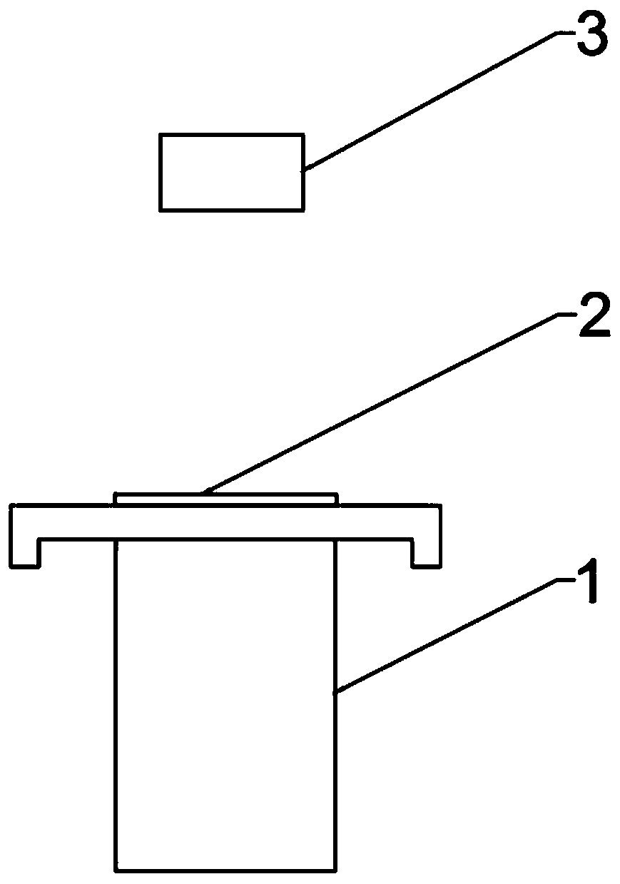 Telecentric lens external parameter calibration method based on normal vector