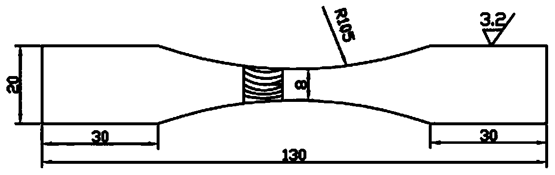 Method for predicting fatigue life of friction stir welding joint based on grain size and microhardness