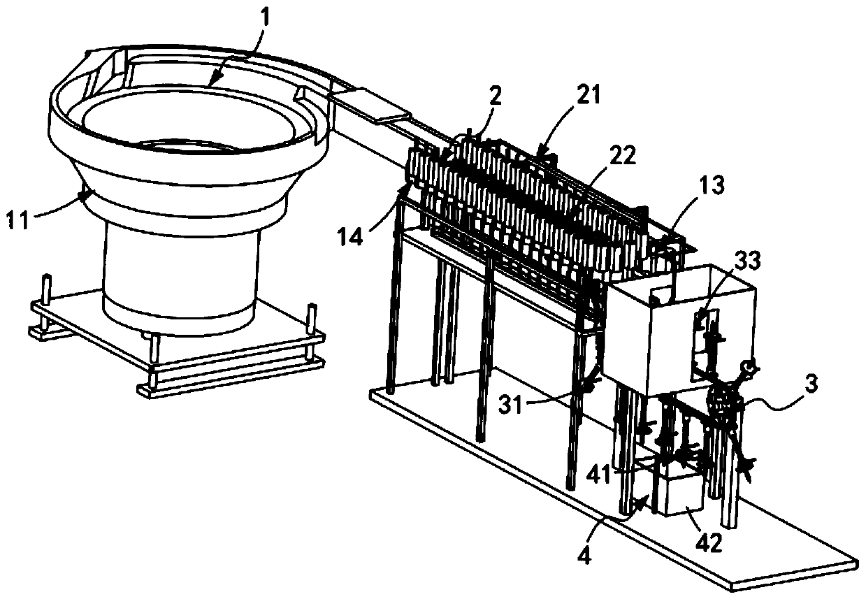 Full-automatic garlic clove separating process