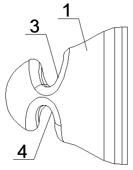 Nipple capable of preventing dental deformities