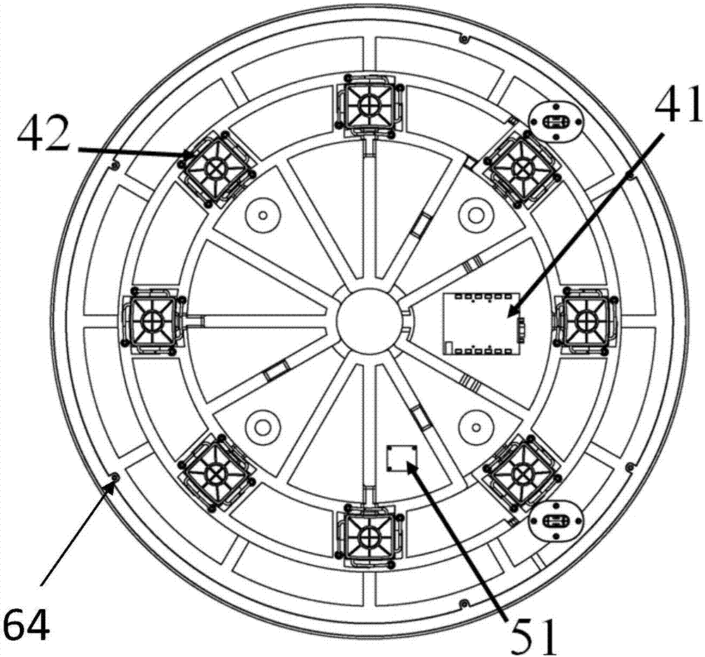 Rotary table applied to three-dimensional human body scanning equipment