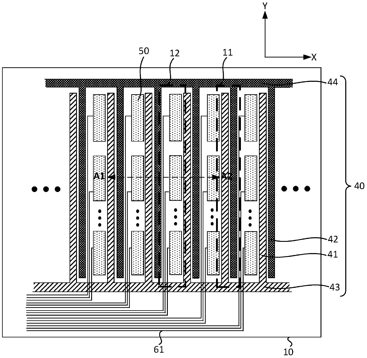 Touch grating box, driving method of touch grating box, and touch stereoscopic display panel