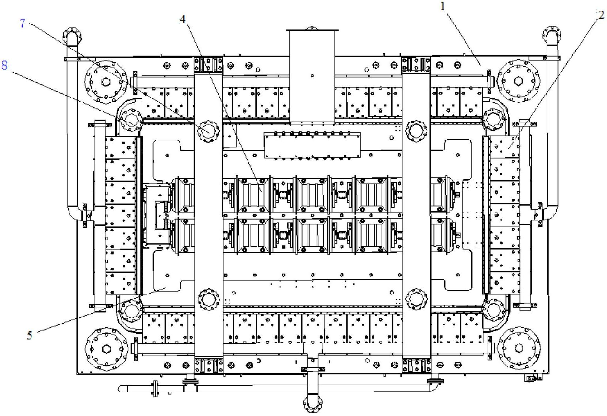 Method and device for press-forming of artificial quartz slab