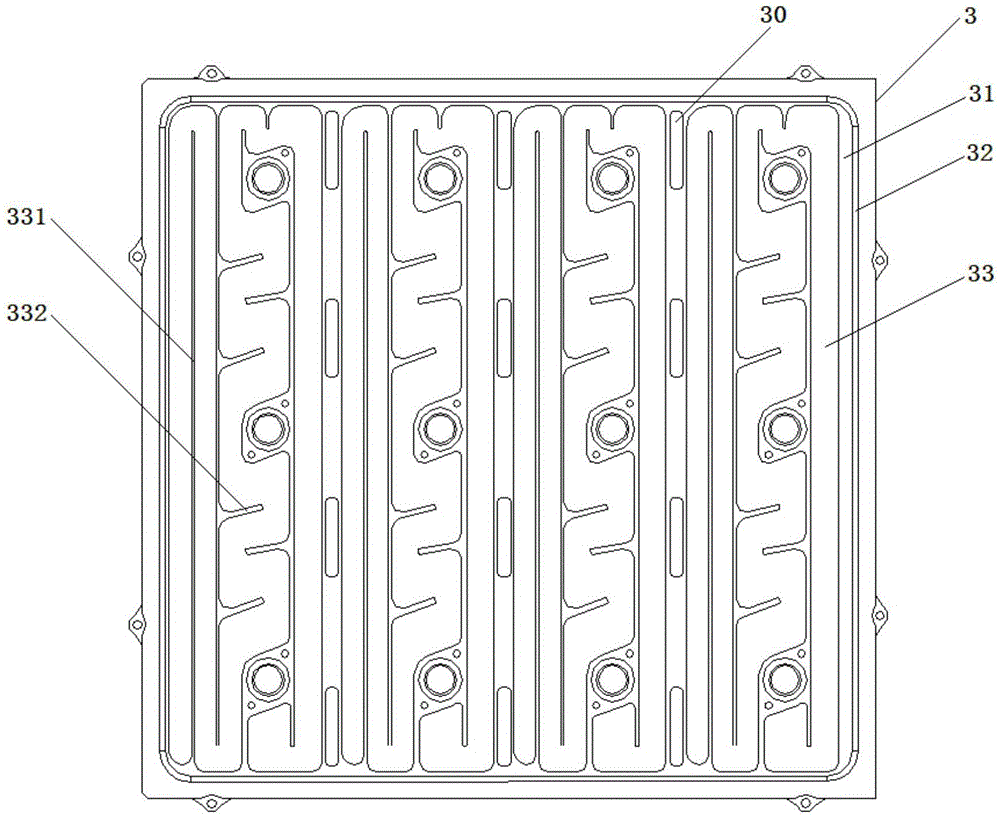 Battery box for electric automobile