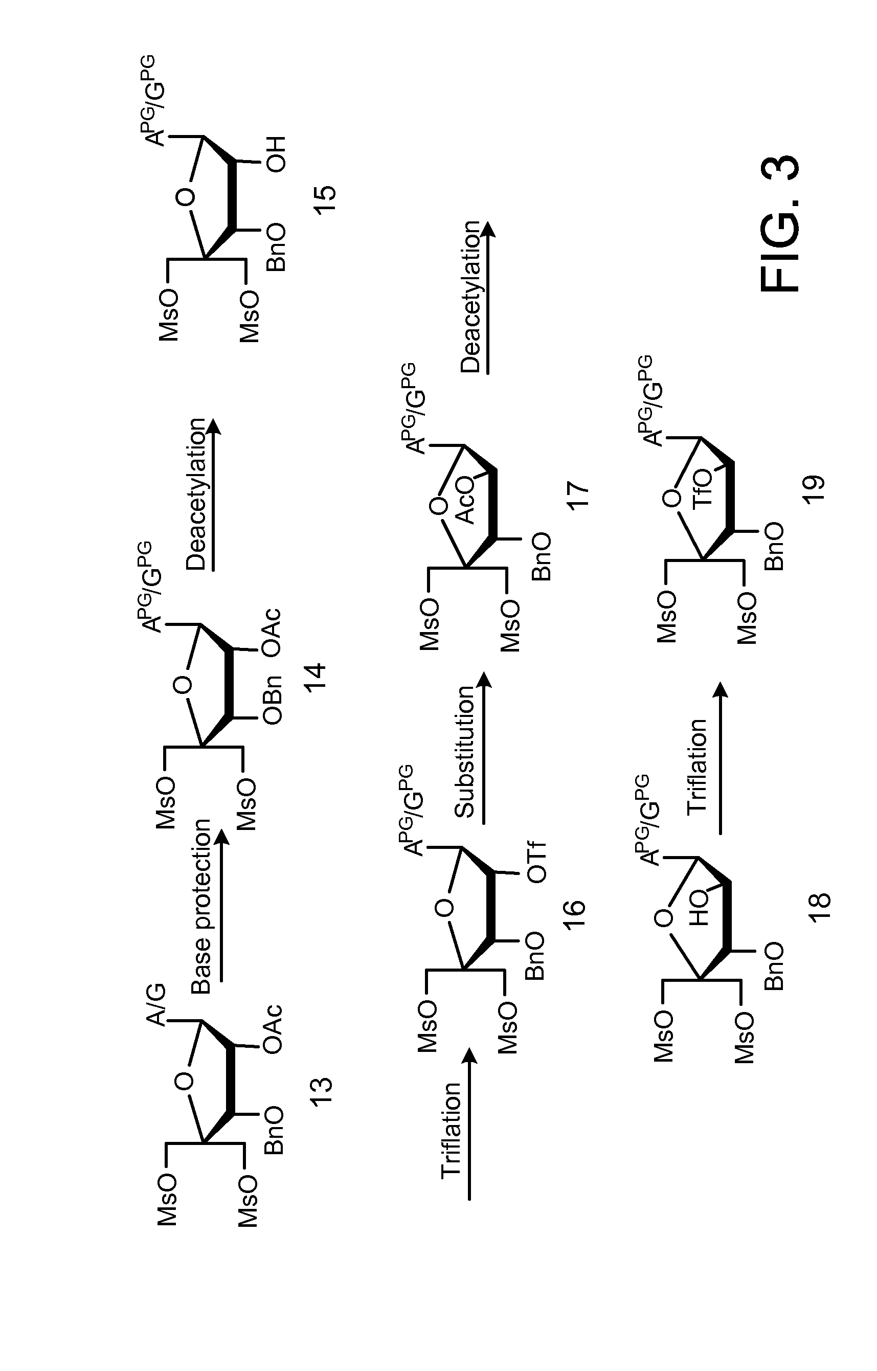 Synthesis of locked nucleic acid derivatives