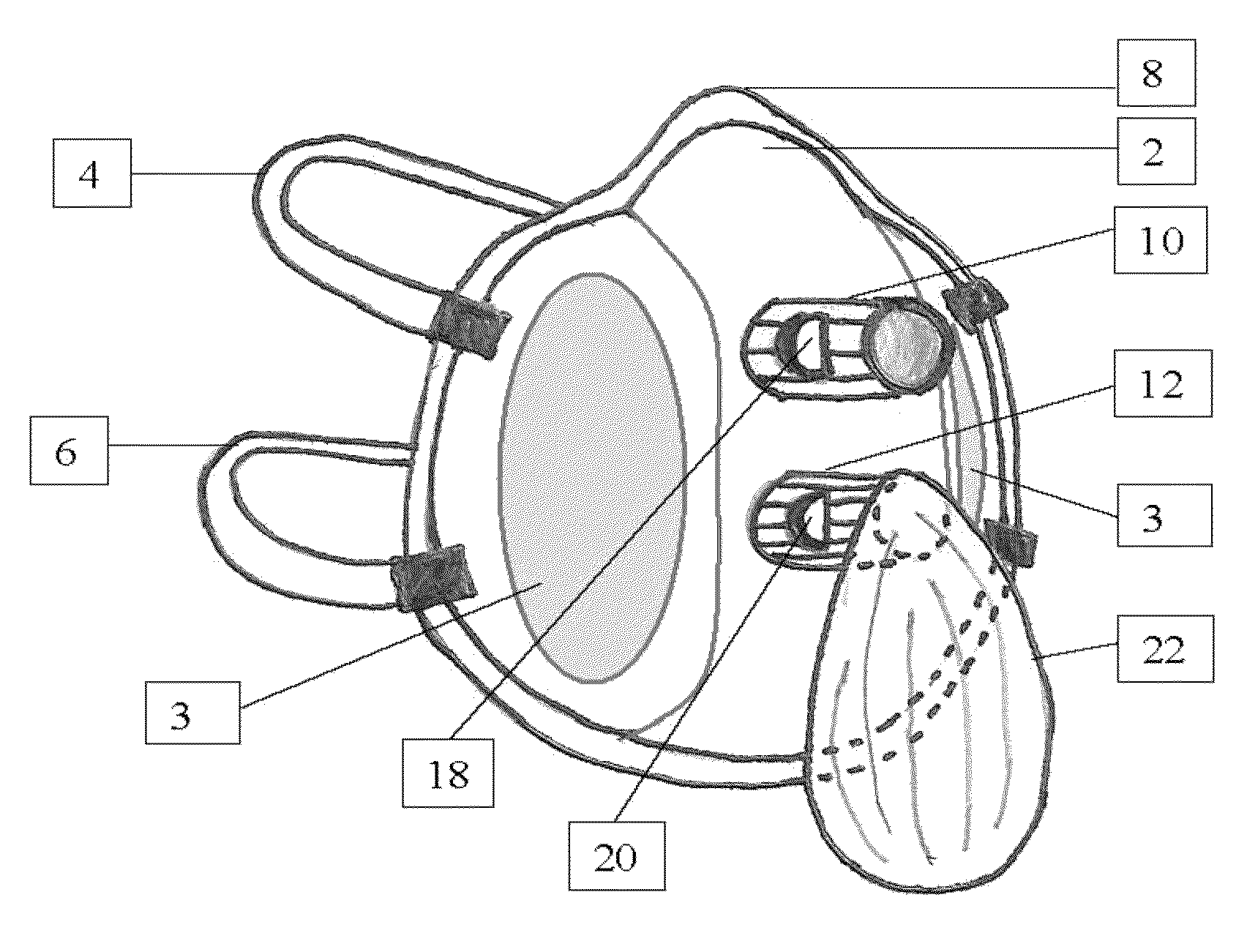 Medical breathing mask