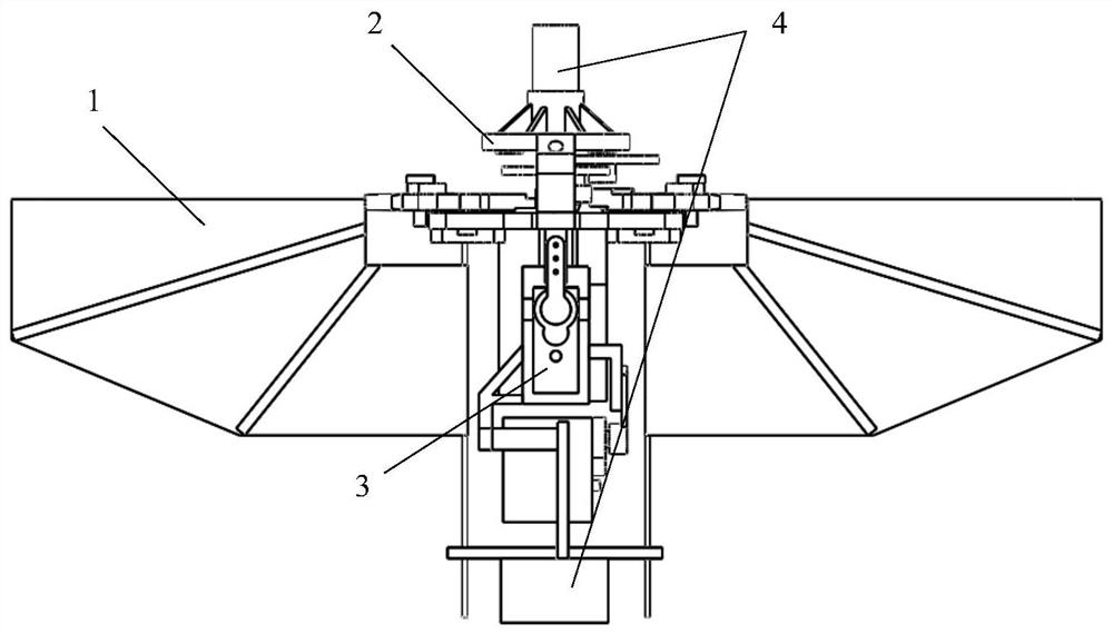 Bionic flapping-wing micro air vehicle capable of realizing high control moment generation based on double-wing differential motion and steering engine gravity center change