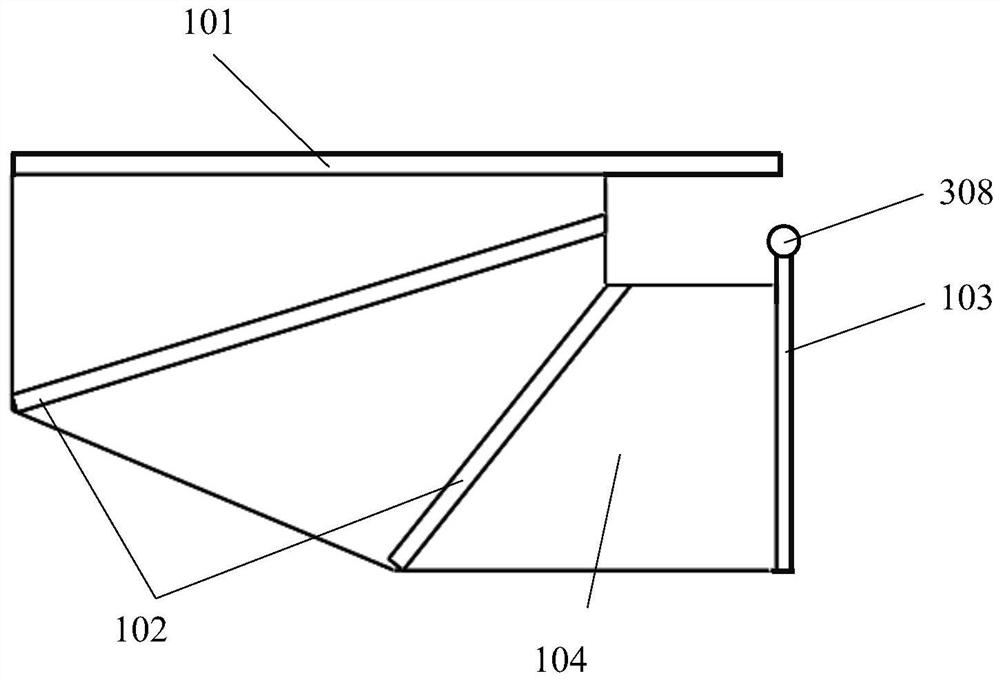 Bionic flapping-wing micro air vehicle capable of realizing high control moment generation based on double-wing differential motion and steering engine gravity center change