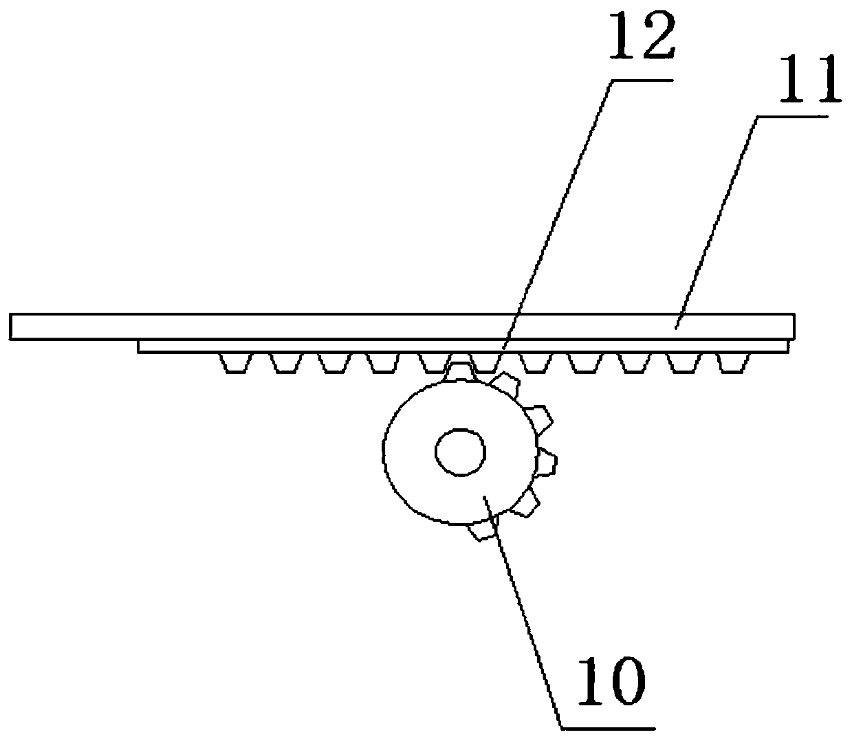 Agricultural watering mechanical device for irrigation