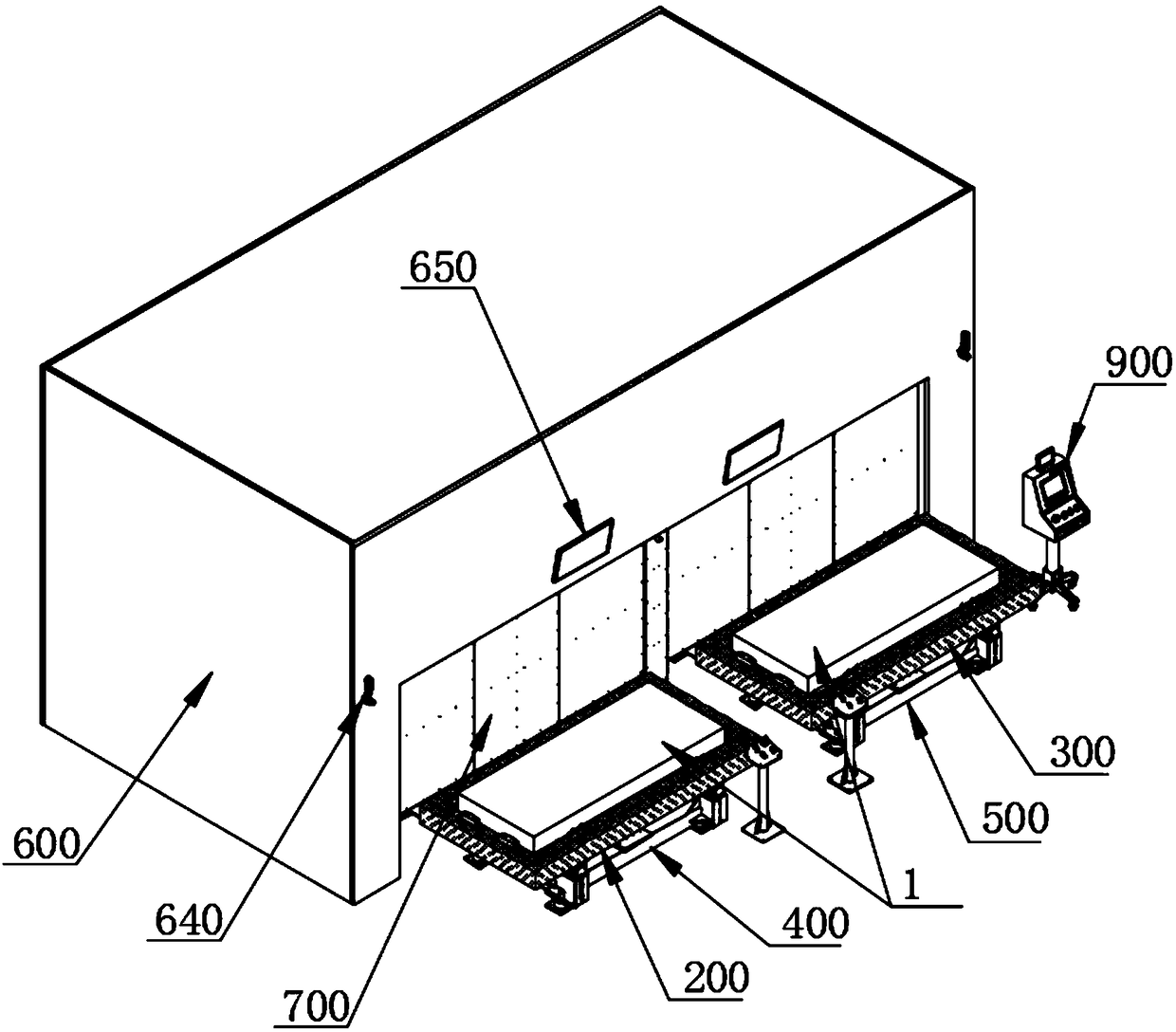 Laser welding platform capable of achieving rapid switching of two stations