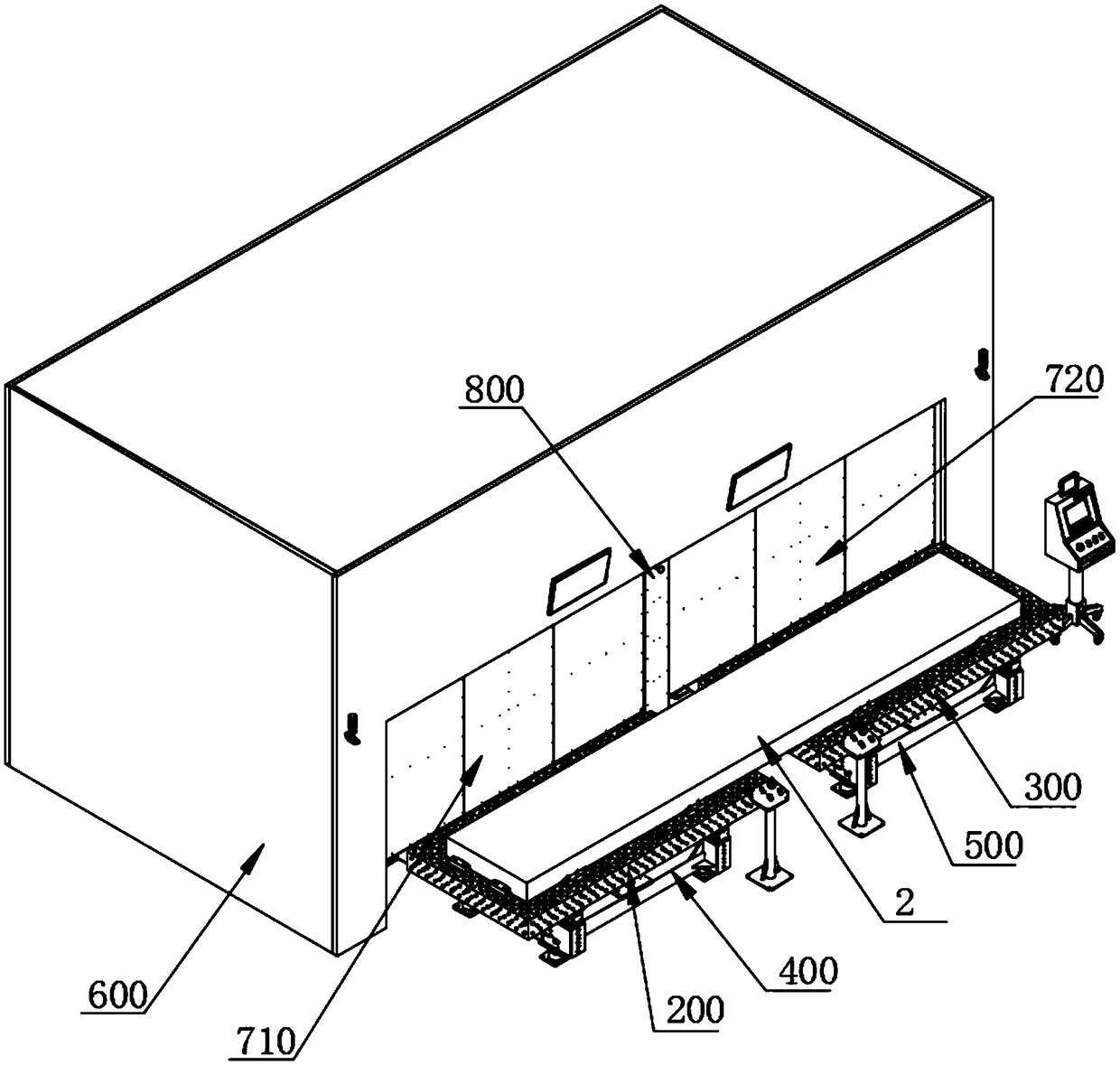 Laser welding platform capable of achieving rapid switching of two stations