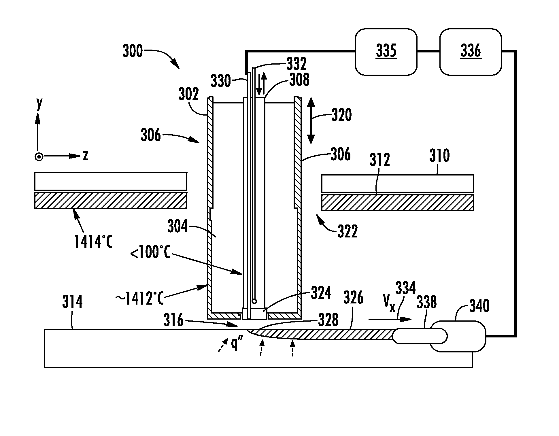 Method for achieving sustained anisotropic crystal growth on the surface of a silicon melt