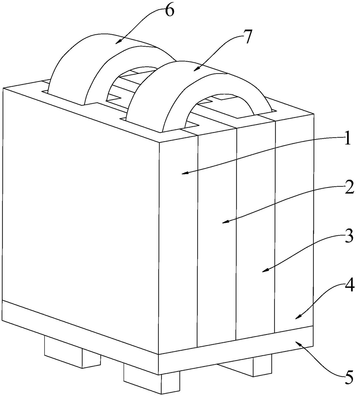 Novel differential- and common-mode filter inductance structure