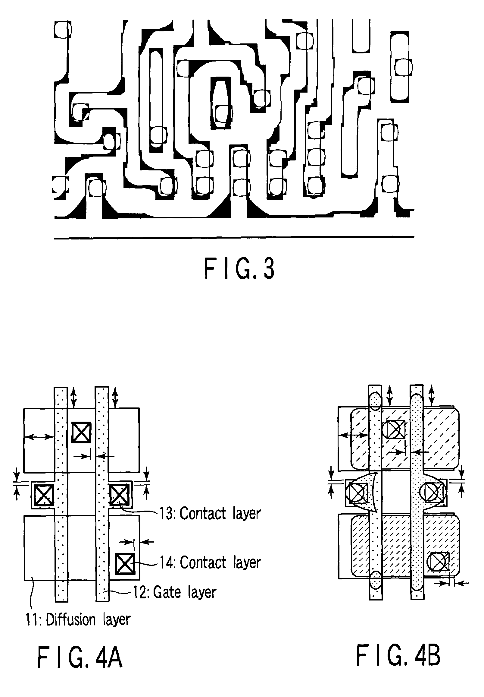 Design pattern correction method and mask pattern producing method