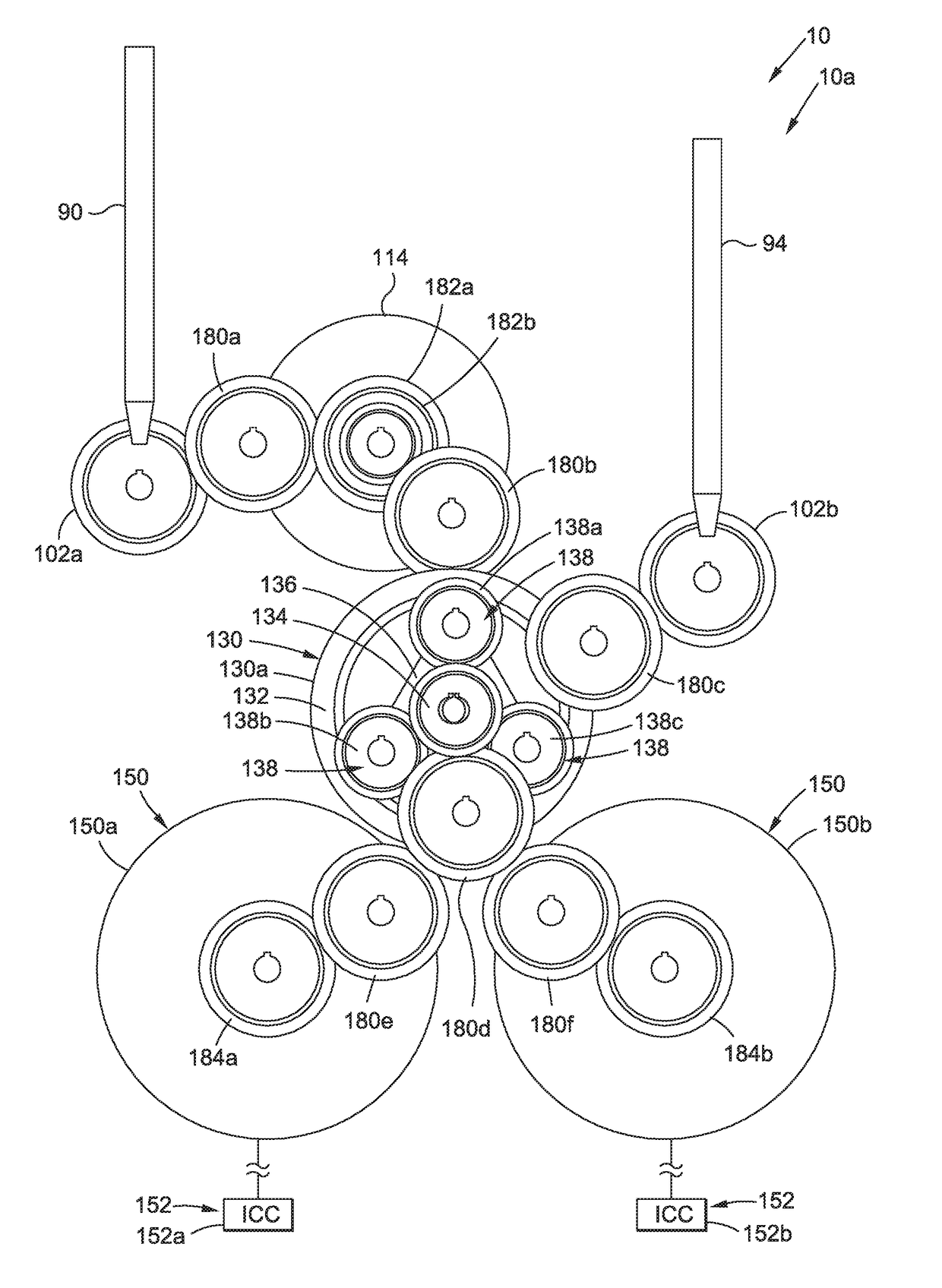 Power extraction system and method for a gas turbine engine of a vehicle