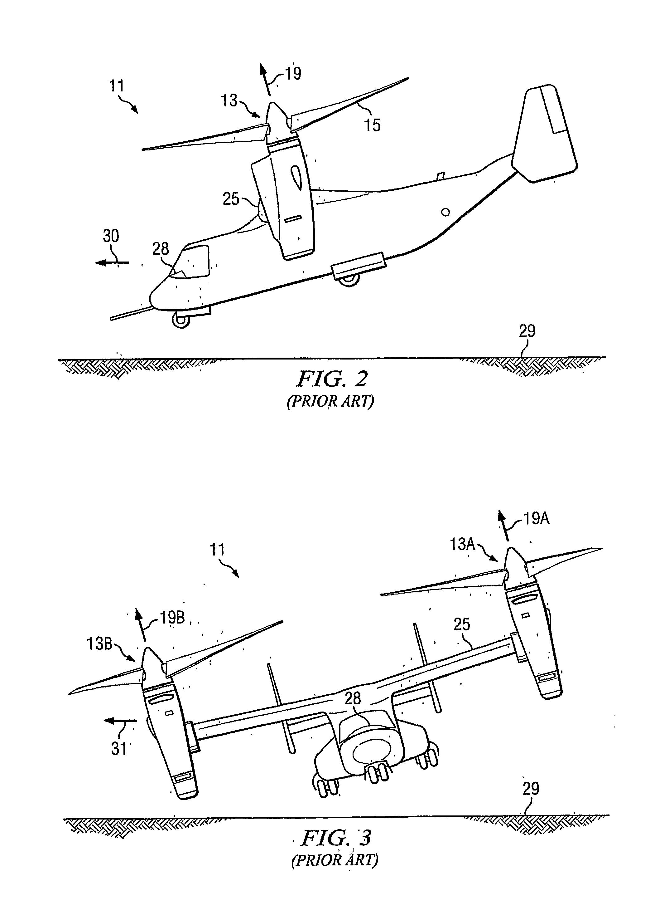 Method and Apparatus for Flight Control of Tiltrotor Aircraft