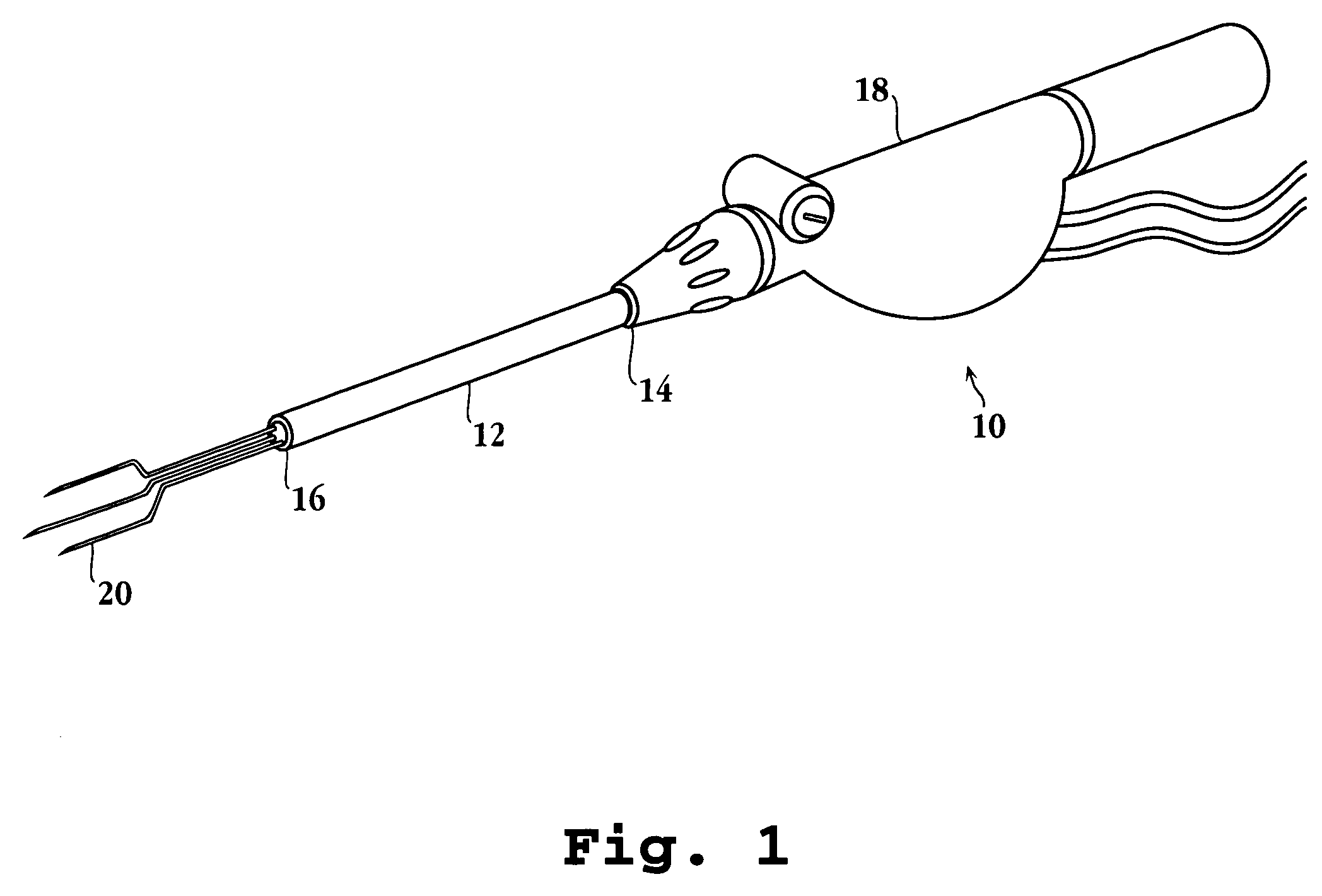 Infusion array ablation apparatus