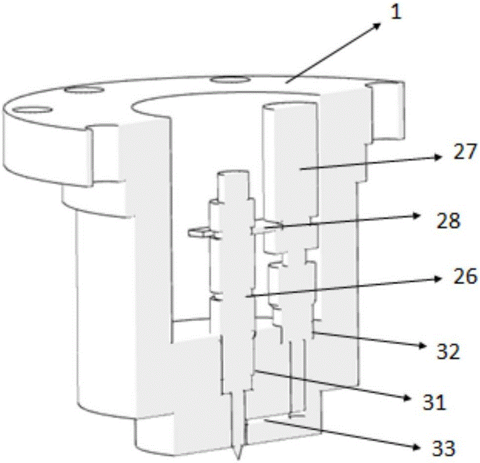 Natural gas/diesel oil dual fuel injection mixed characteristic research device and control method thereof