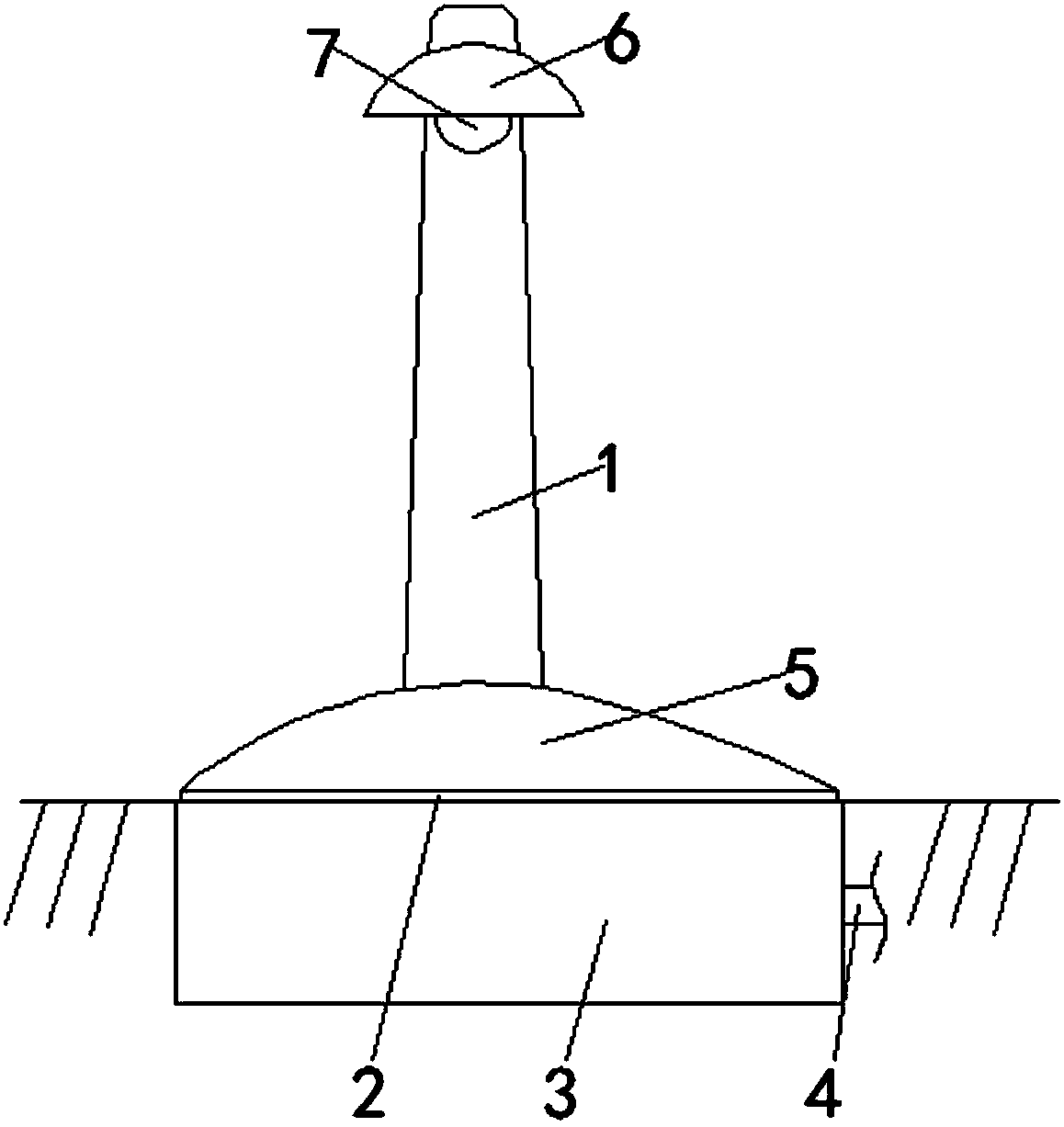 LED street lamp capable of adjusting position transversely and adjusting method thereof