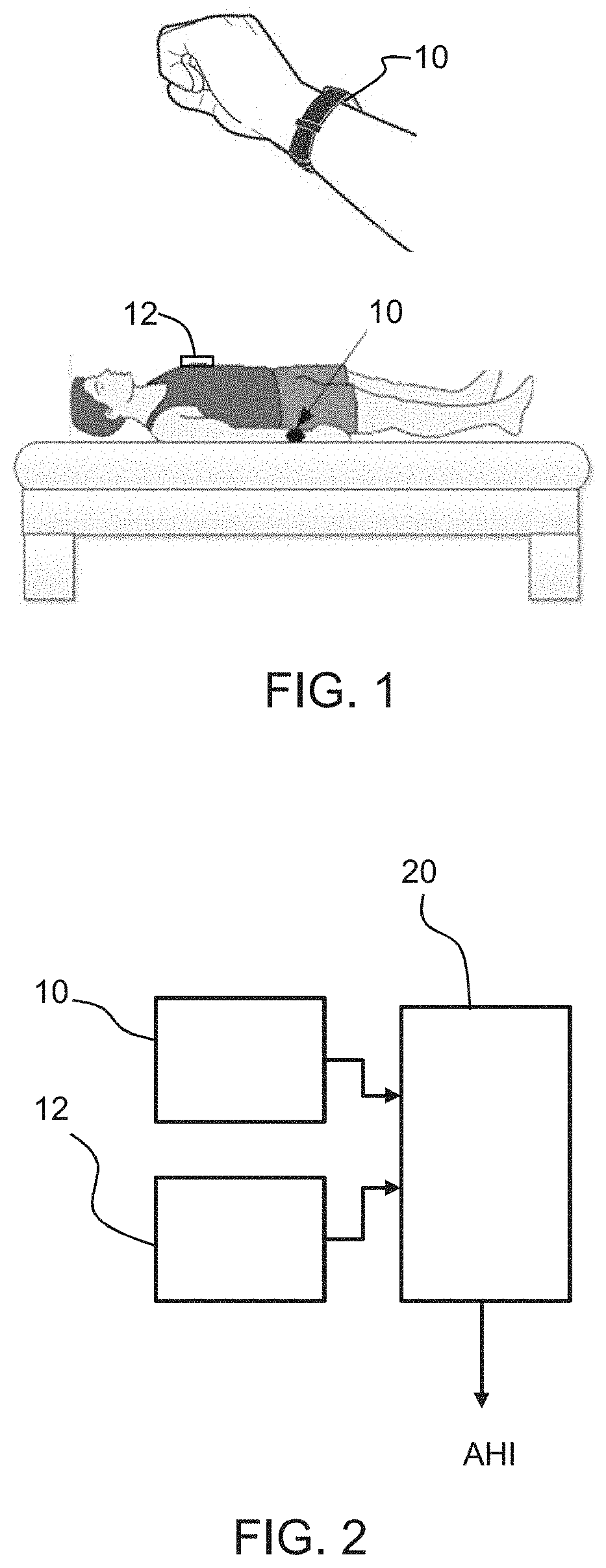 Sleep apena detection system and method