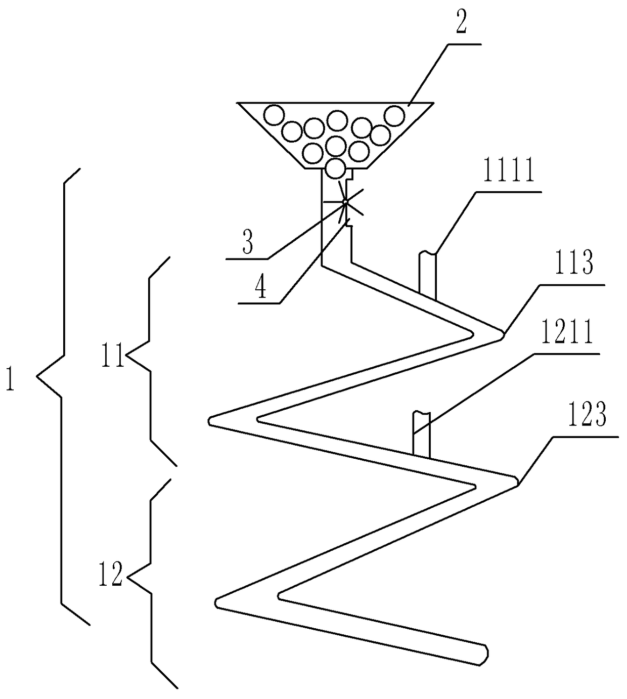 Steel ball cleaning device