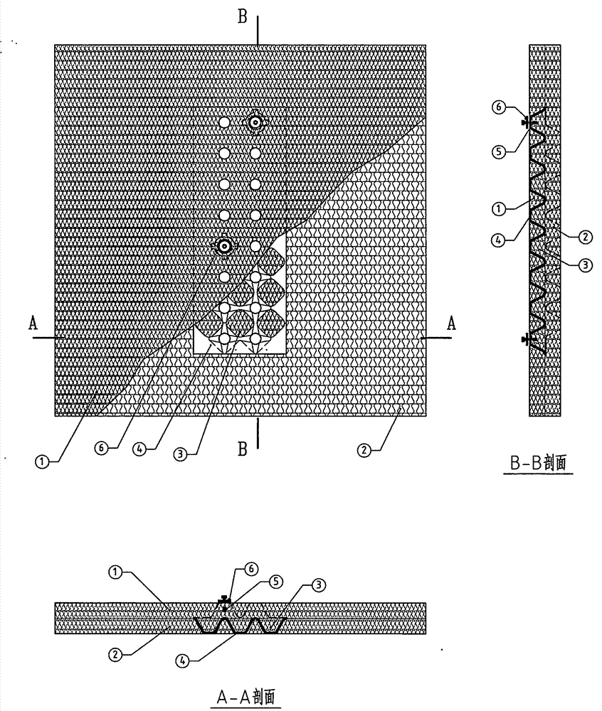 Composite adiabatic insulation board