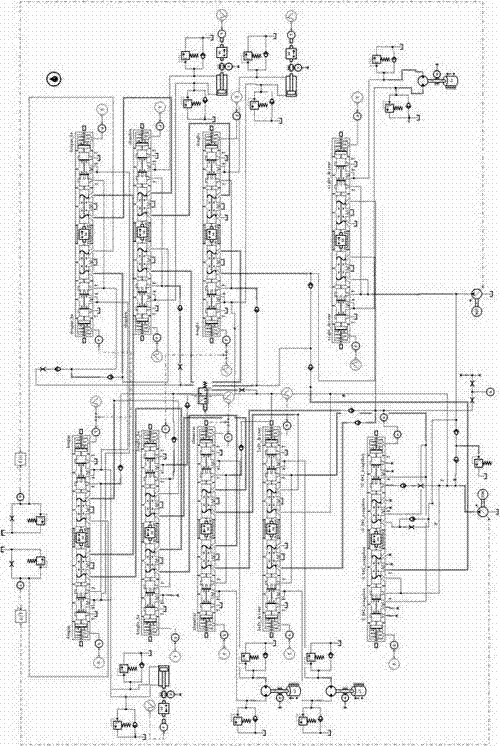 Method for establishing virtual prototype of hydraulic excavator