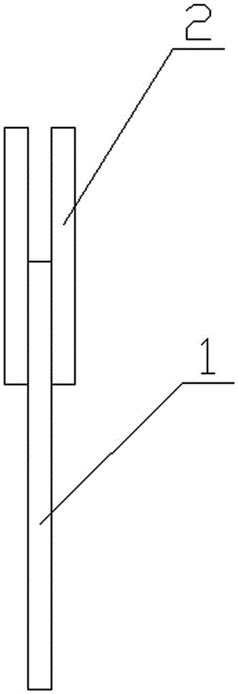 Electric-conducting carbon felt and lead tab connection method