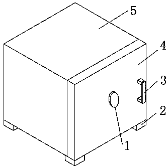 Electronically controlled confidential storage cabinet with adjustable internal space