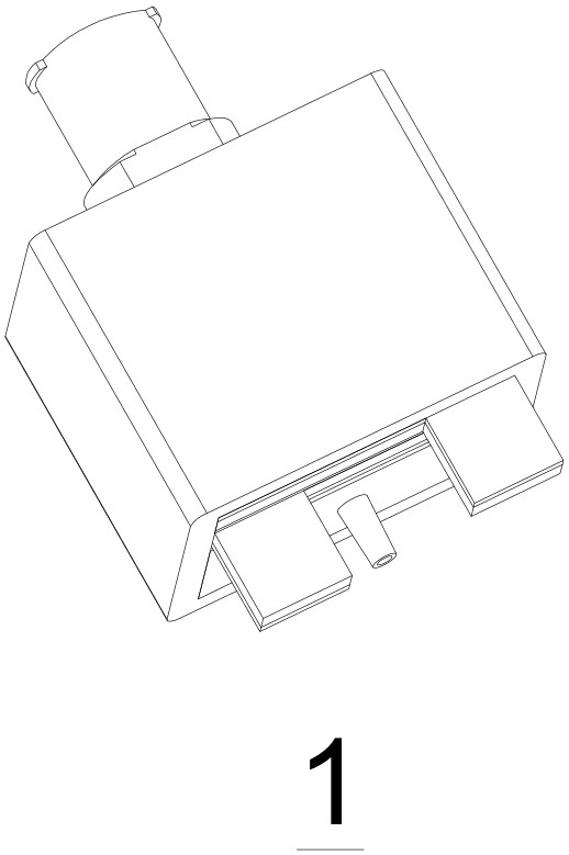 Trace oxygen generation module and pure oxygen generation system thereof