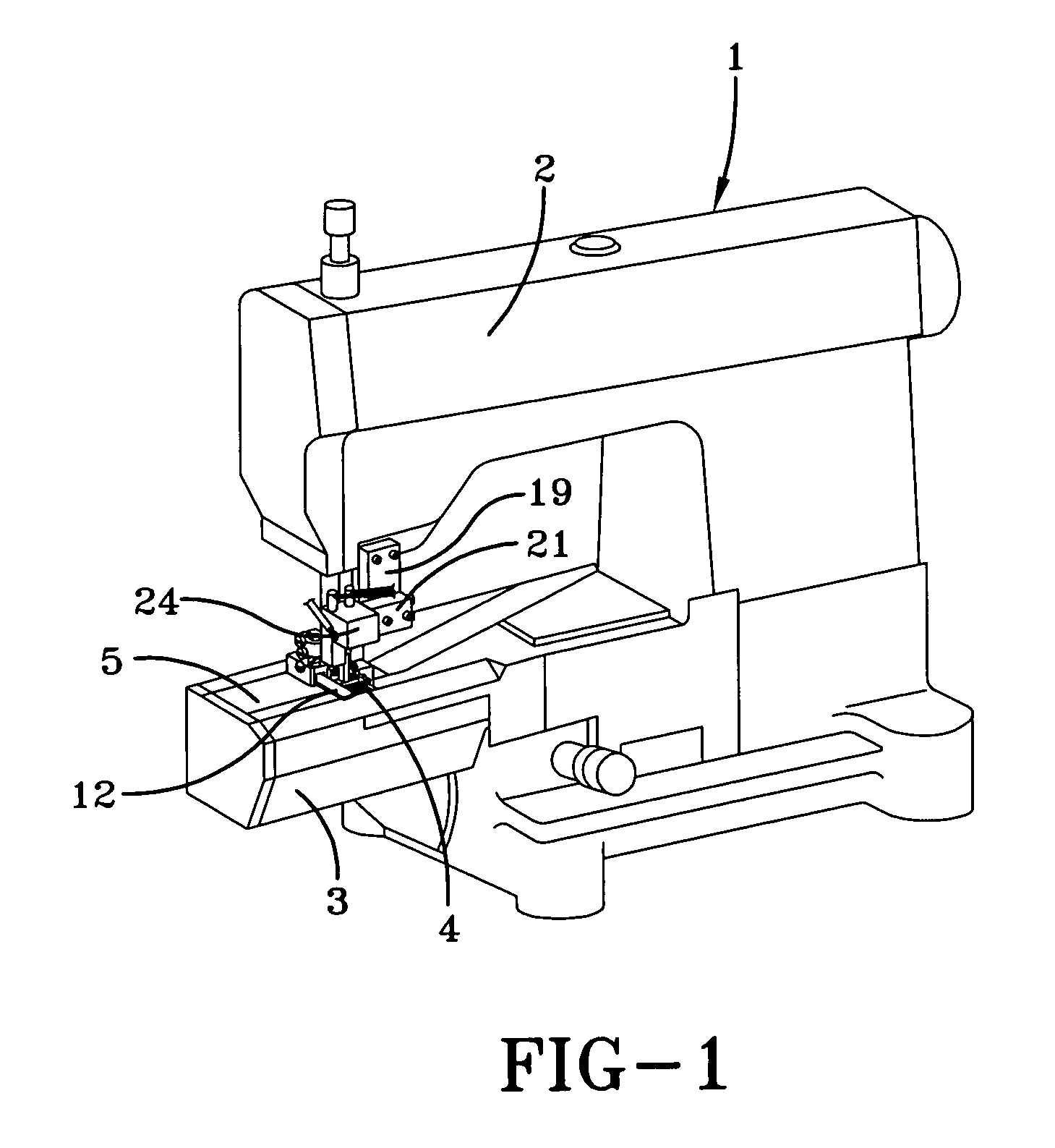 High frequency sewing machine