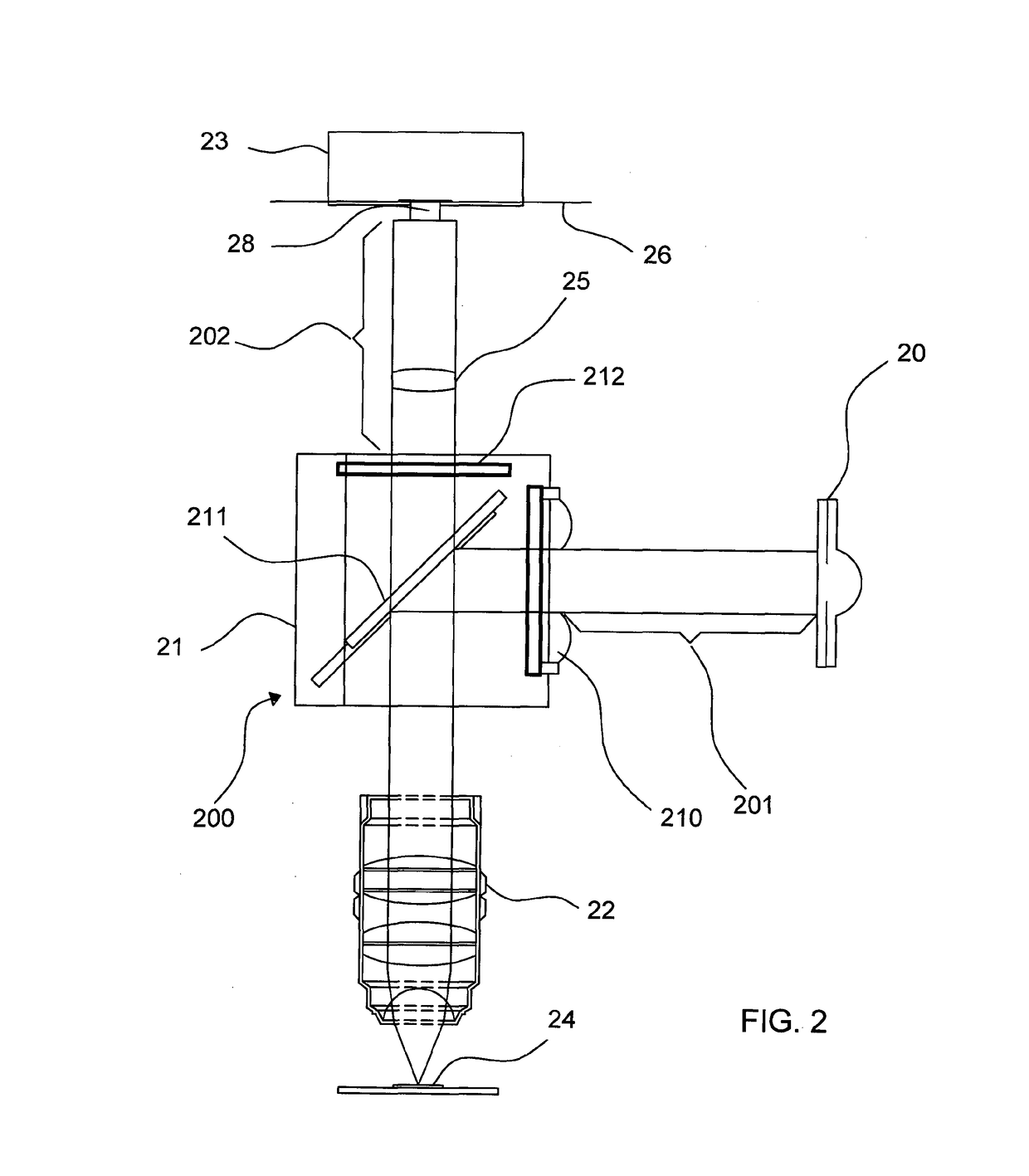 Optical Measuring Device and Process