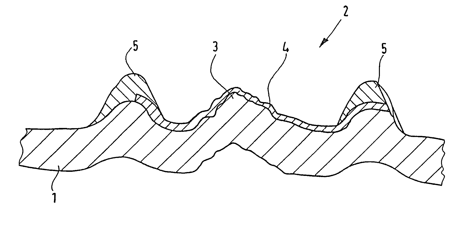 Data carrier, method for the production thereof and gravure printing plate