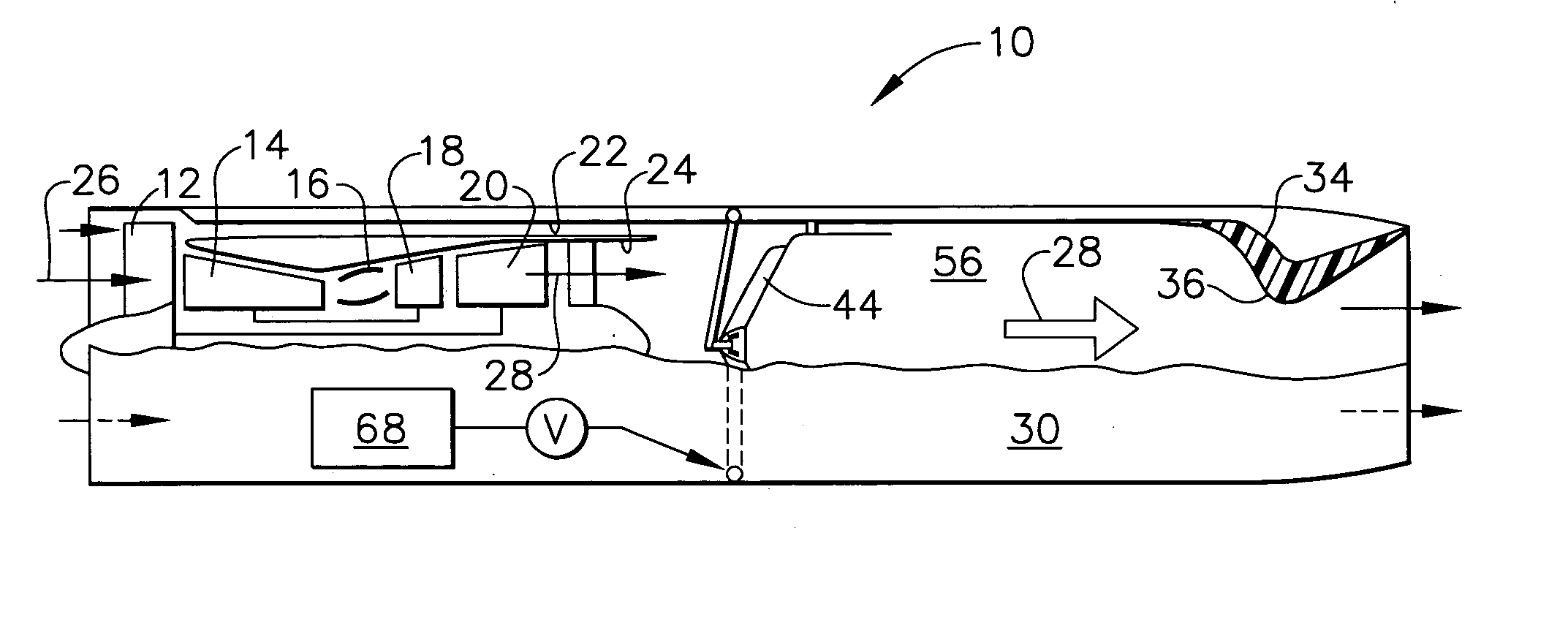 Ablative afterburner