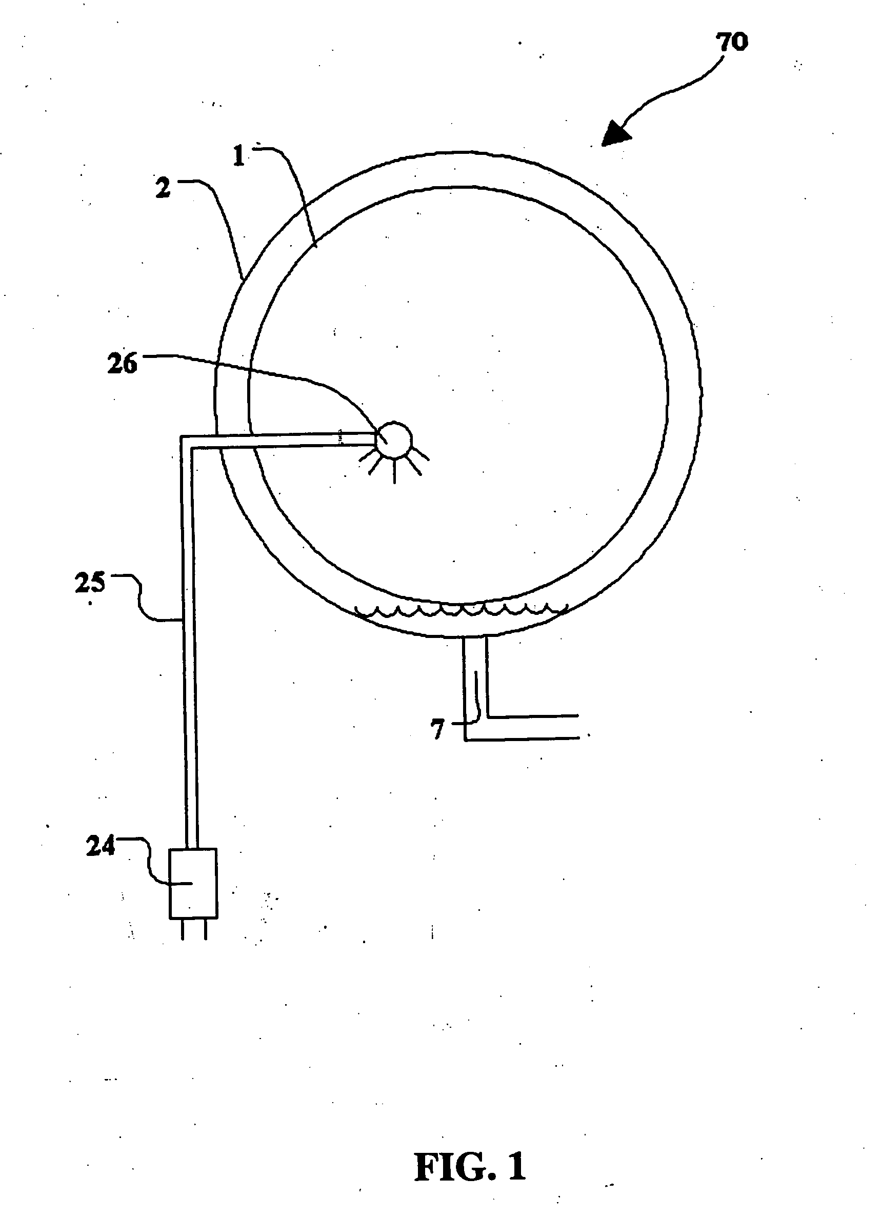 Fabric article treating system