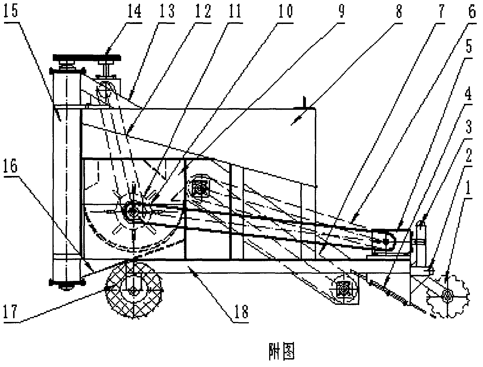 Mandulapalka harvester