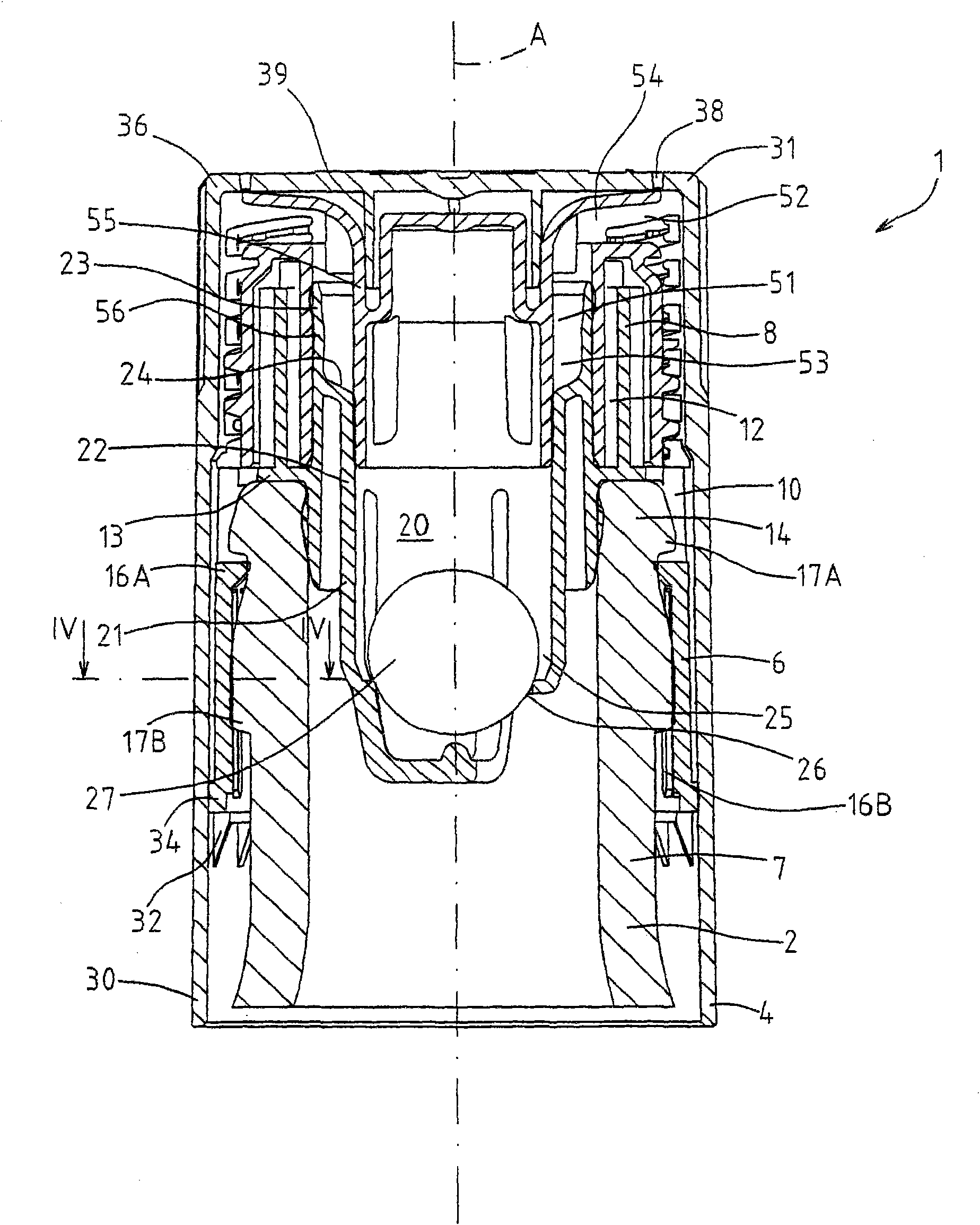 Dispenser-cap device for bottles