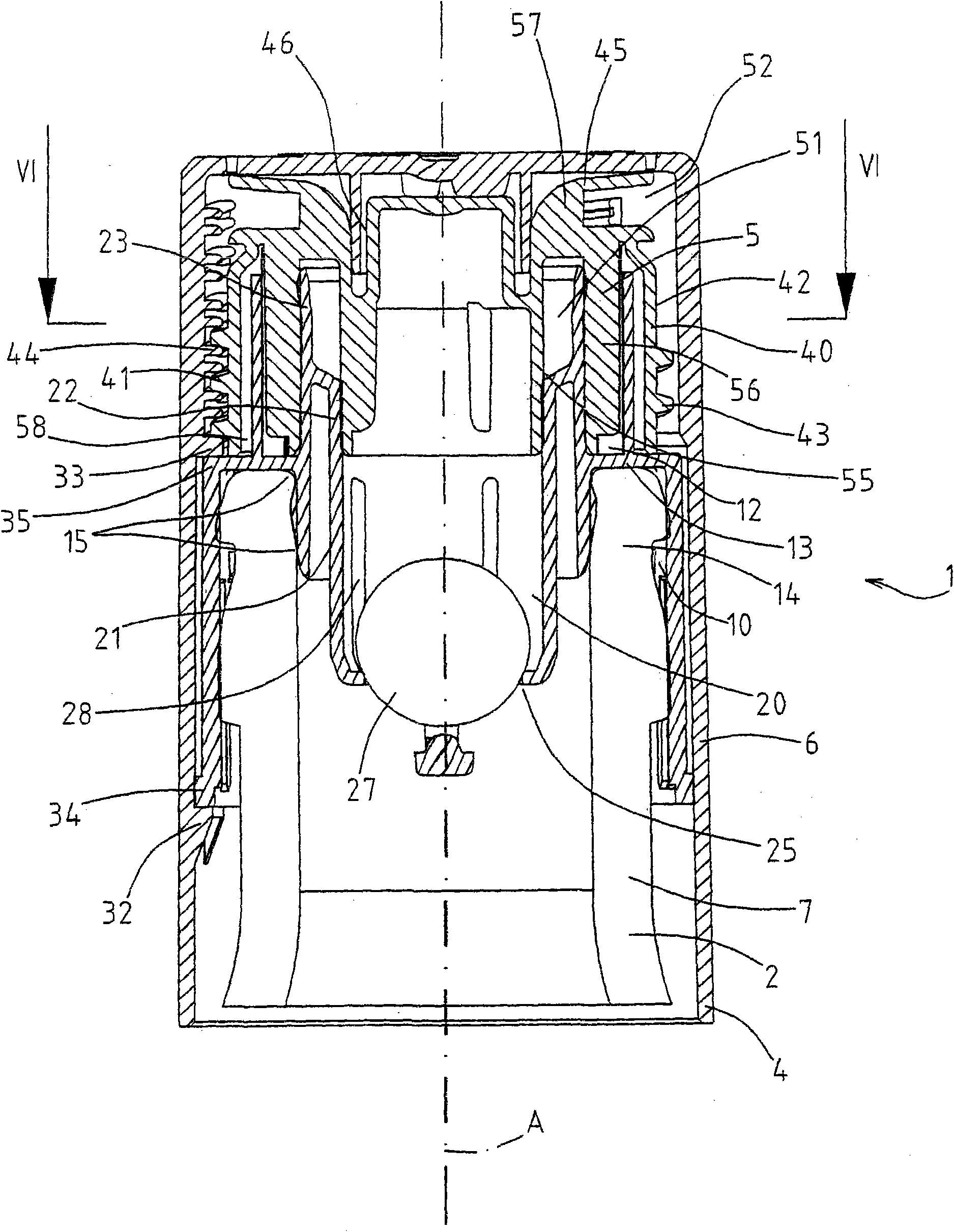 Dispenser-cap device for bottles