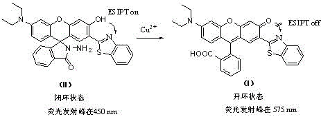 Xanthene dye, and preparation method and application thereof