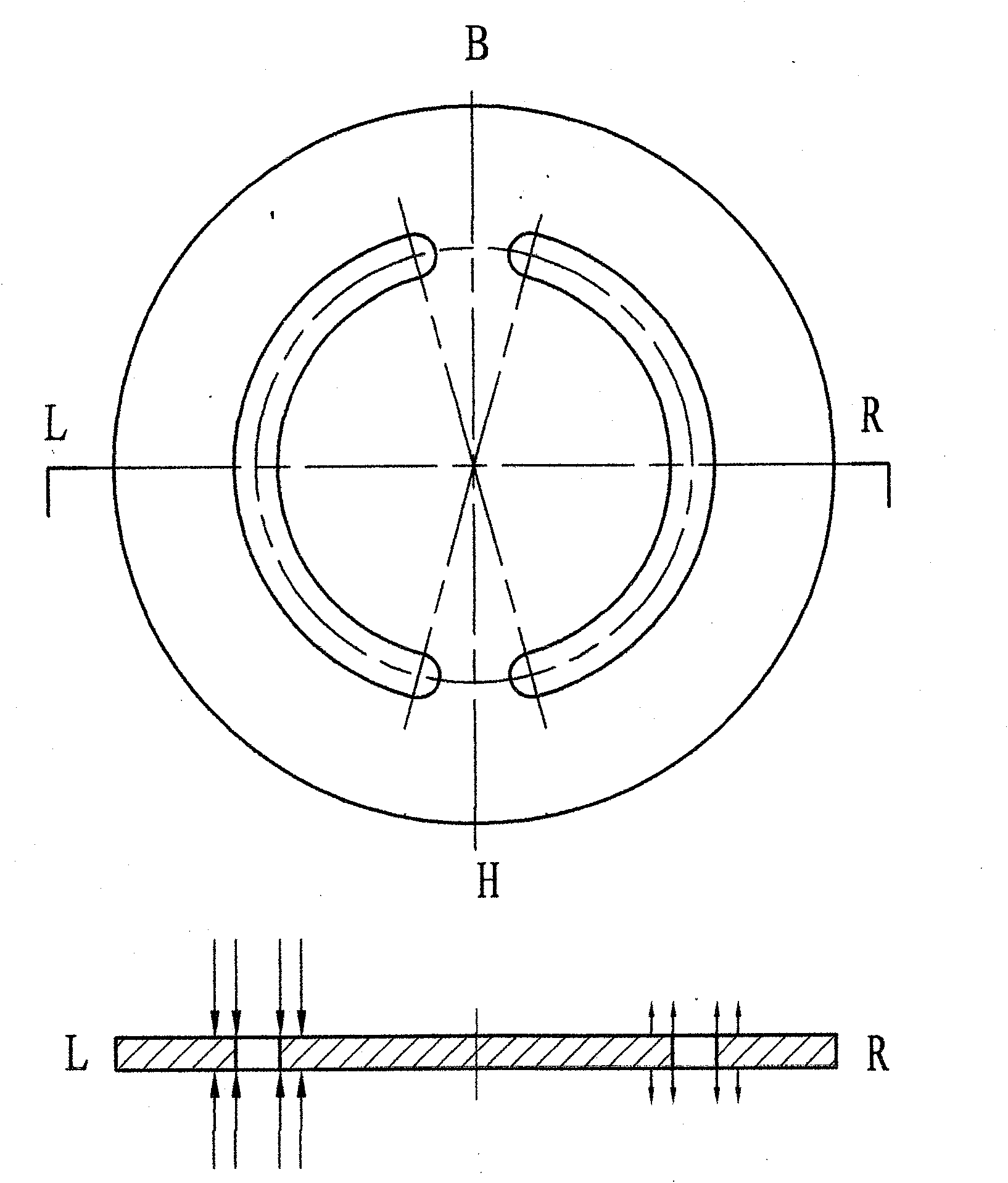 Axial plunger pump for increasing flow and sealing pressure