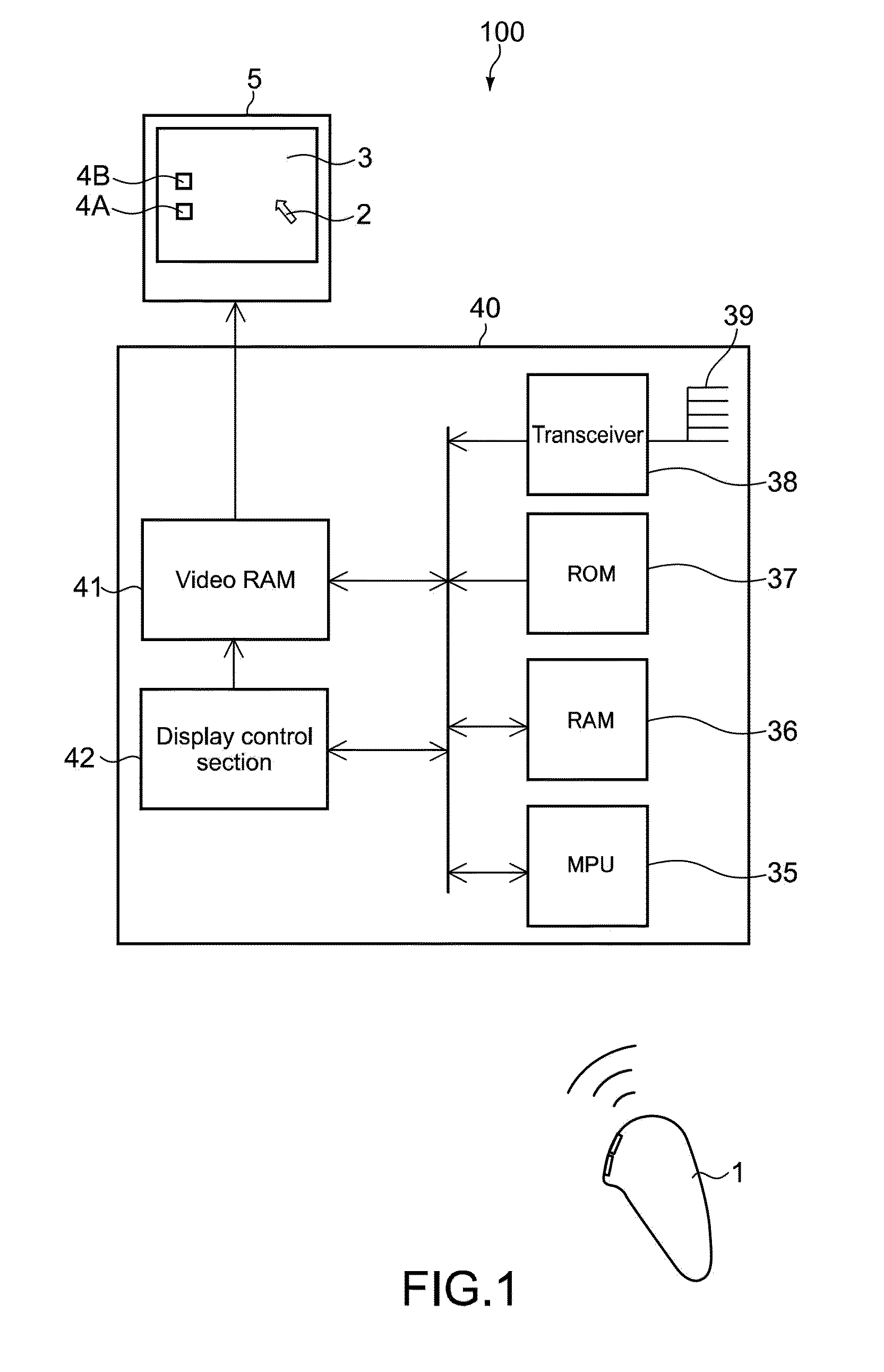 Input apparatus, control apparatus, and control method for input apparatus