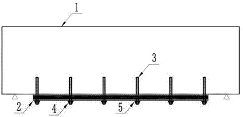 Fiber thin plate-steel composite reinforced rc structure and its method and application