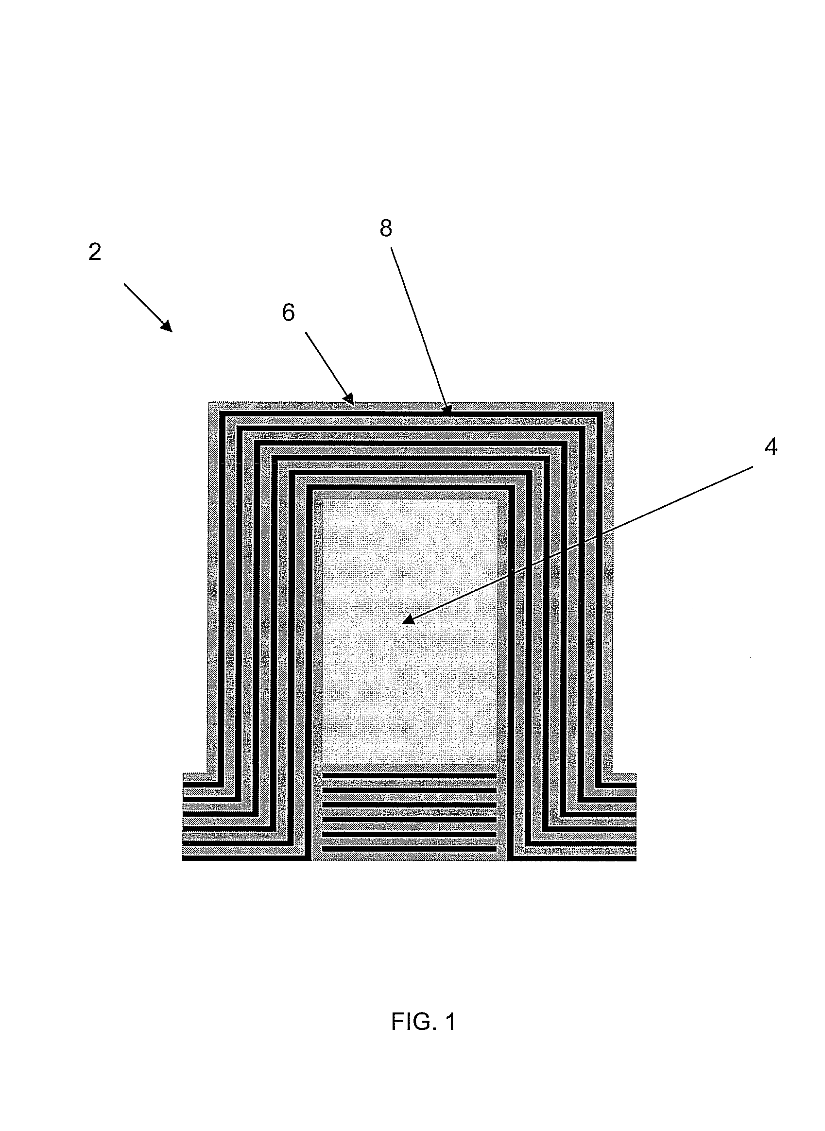 Silicon based on-chip photonic band gap cladding waveguide