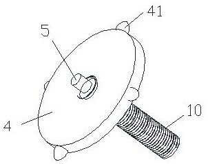 Adjustable focus illuminating lamp based on the adjustment of the curvature of the spotting bowl