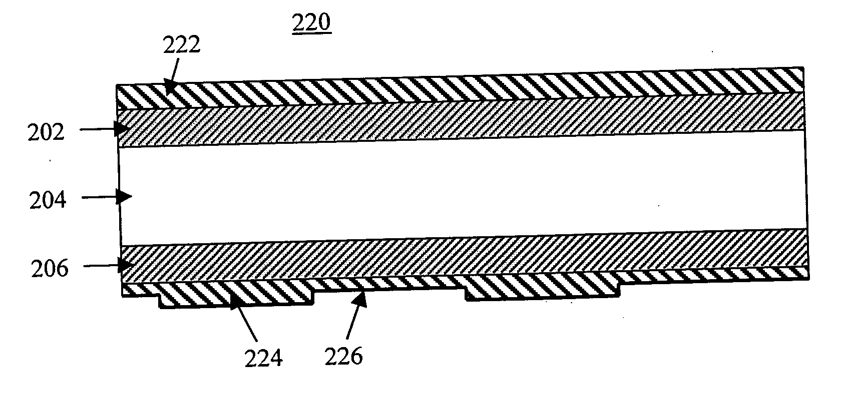 Photodetector employing slab waveguide modes