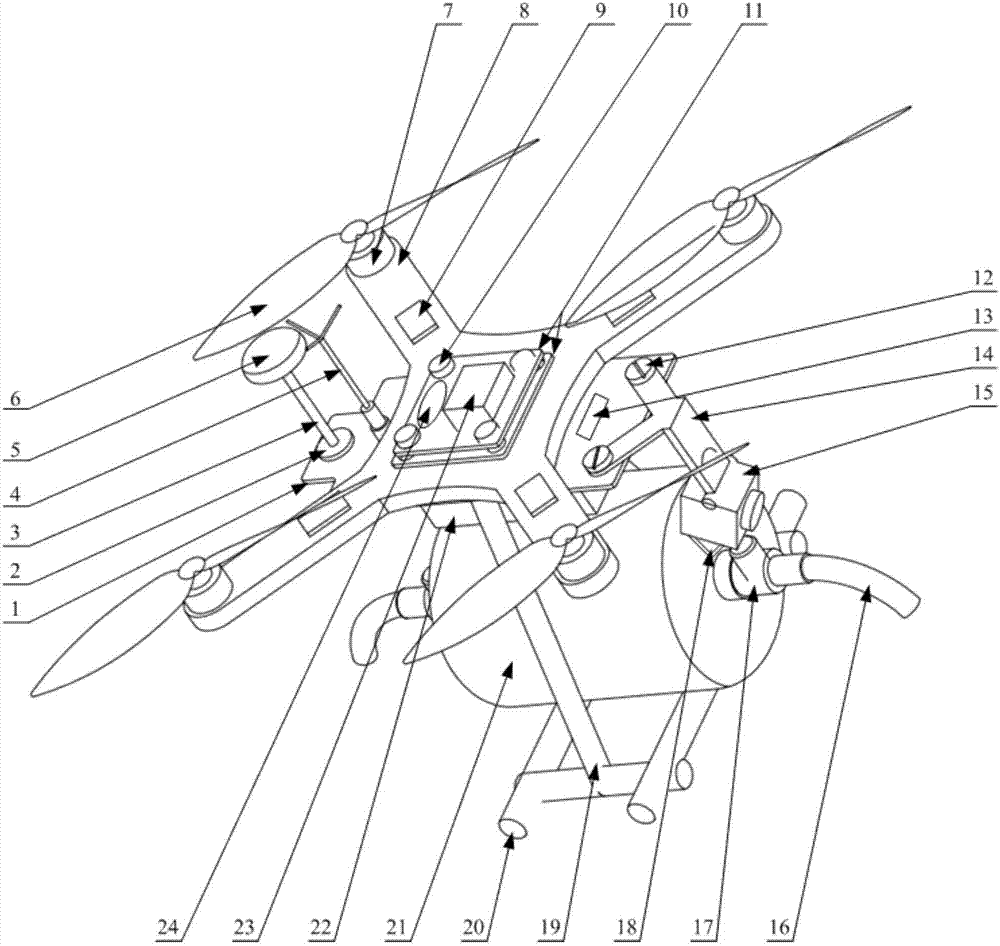 Intelligent pesticide spraying aircraft and method