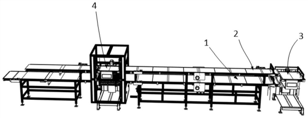 A kind of transmission line and transmission method for product distribution