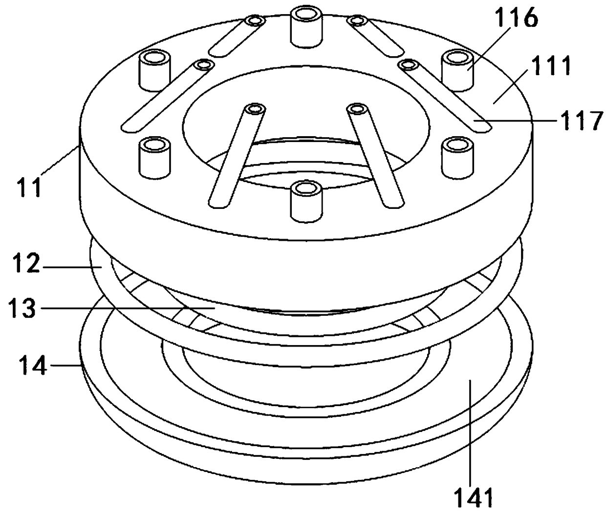 Pain-relieving medicine liquor for external application and preparation method and preparation device thereof